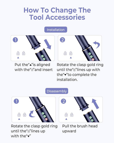 5-in-1 Atopskins Air Styler with Ionic Technology, Lightweight Hair Dryer, Curling Iron and Volume Brush