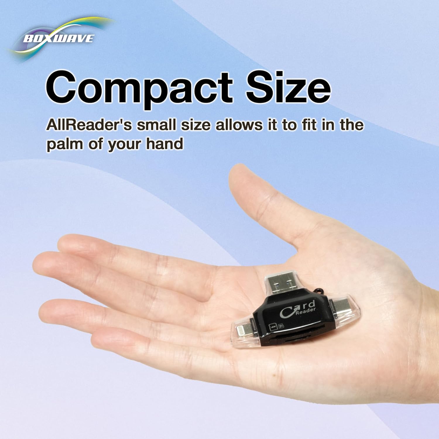 BoxWave AllReader SD/microSD Card Reader for Topdon TC004 MINI