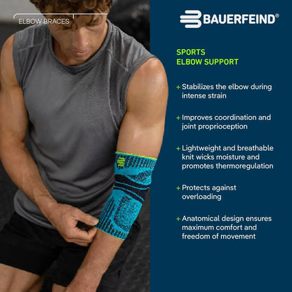 Bauerfeind Sports Elbow Support: Pain Relief, Targeted Compression, Durable Comfort - Gomix Brands Outlet