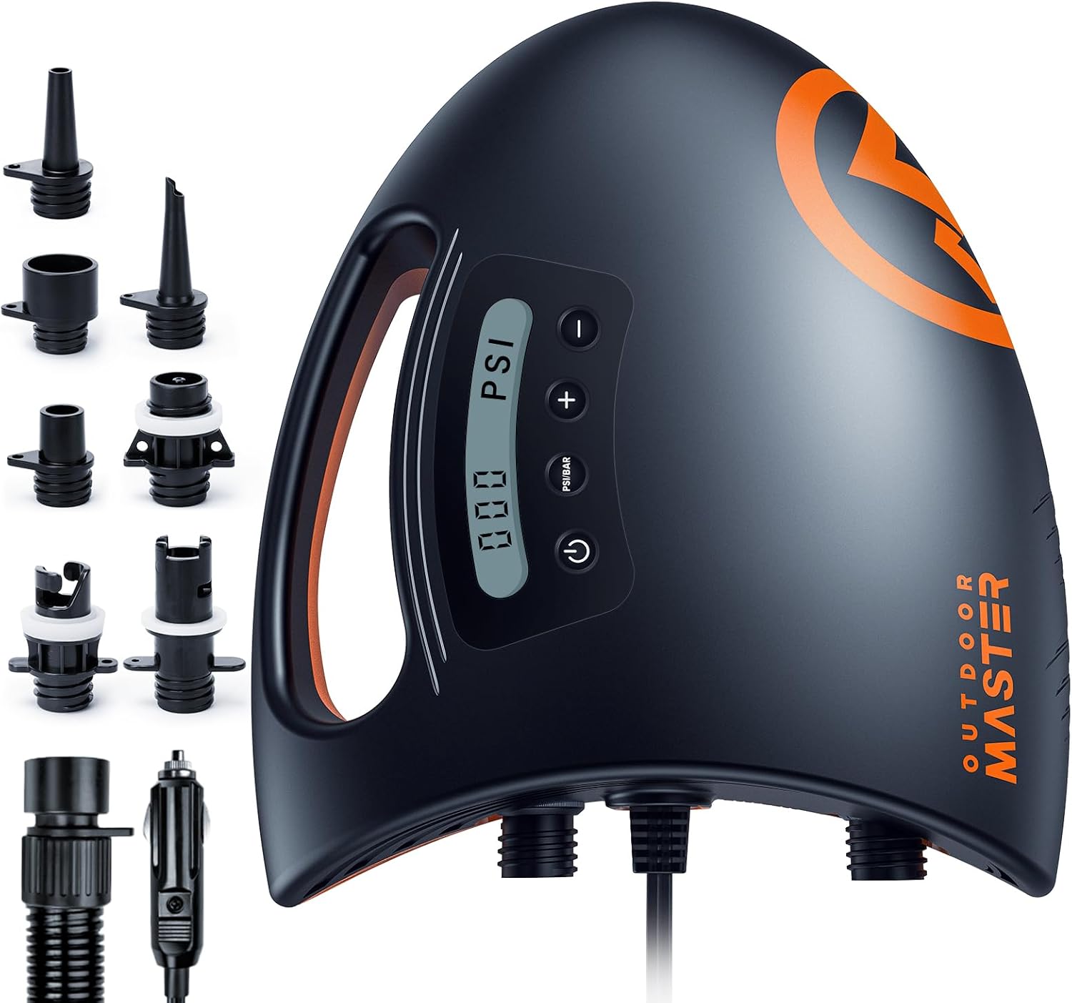 OutdoorMaster 20PSI High Pressure Electric SUP Pump with Auto-Off Deflation