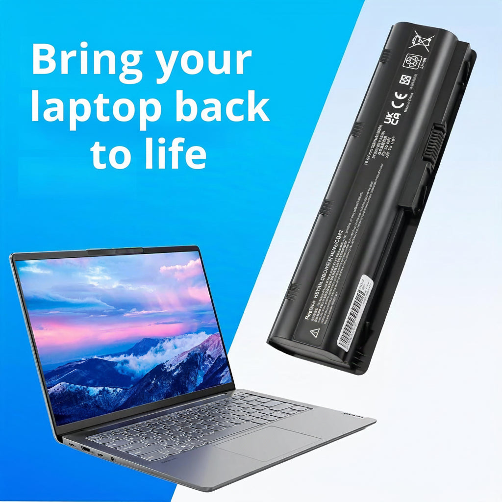 Wikinu MU06 5200 mAh 11.1V 58 Wh Replacement Laptop Battery for HP G62 Pavilion G6 G7