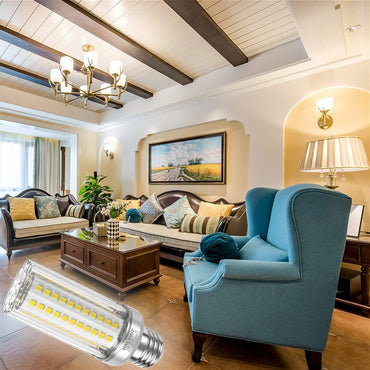 MAILIHAO 5-Pack E27 LED Corn Bulbs, 16W Bright 4000K Natural White Light