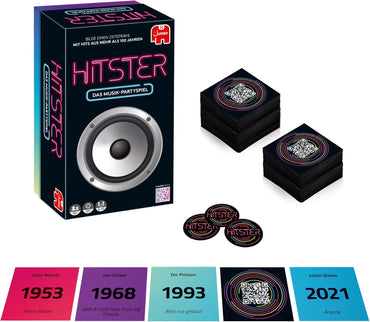 Hitster Original Music Card Party Game for Adults and Families