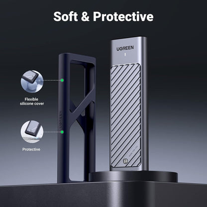 UGREEN M.2 NVMe SATA SSD Enclosure USB 3.2 Gen 2 10Gbps Aluminum