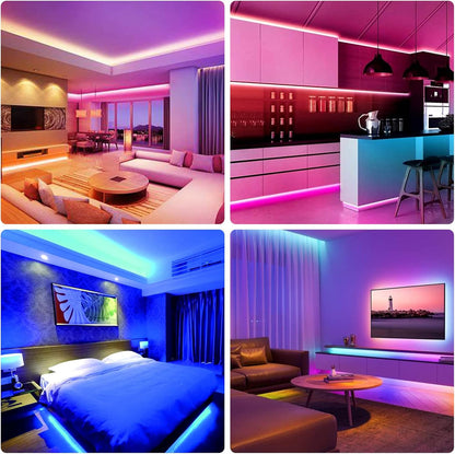 TVLIVE YC-5050 15m RGB LED Strip Lights Bluetooth App Control
