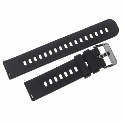 vhbw Silicone Watch Strap for Amazfit GTR 2 20mm Black