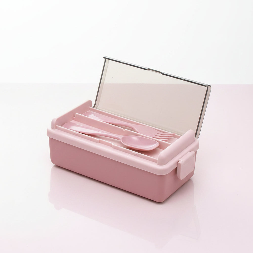 Soulnioi Bento Box Leak Proof 2‑Layer 3‑Compartment Kids