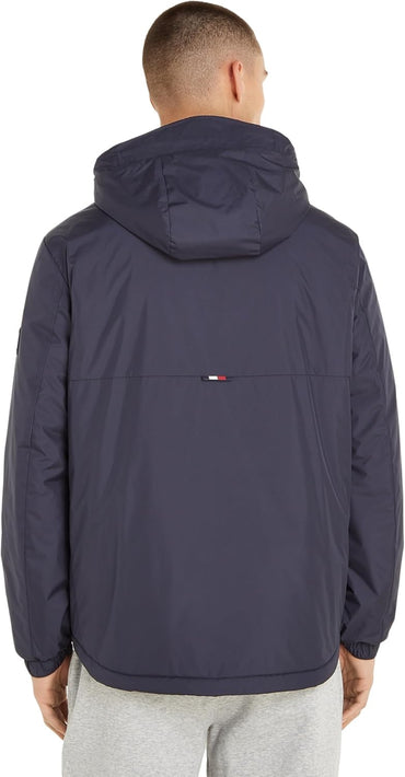 Tommy Hilfiger Portland Men’s Hooded Transition Jacket – Black