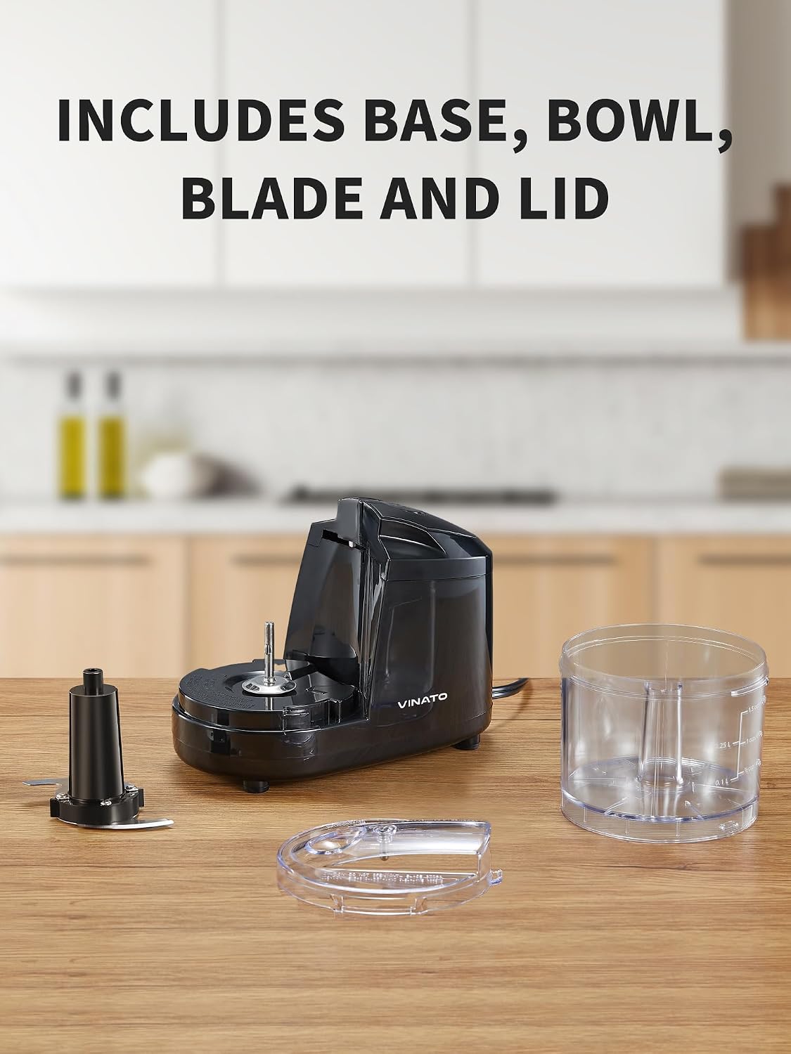 VINATO GMC006 Mini Electric Food Chopper