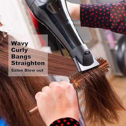 BESTOOL Boar Bristle Round Hair Brush: 2.2-inch for Blowouts, Shine, Volume