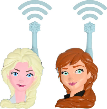 Lexibook Frozen 3D Walkie Talkies – 500m Range, 2 Channels, Blue