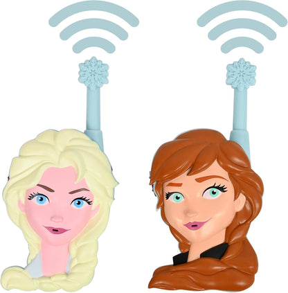 Lexibook Frozen 3D Walkie Talkies – 500m Range, 2 Channels, Blue