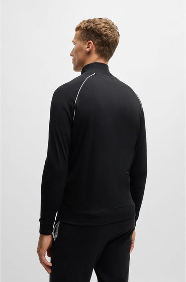 BOSS Men's Mix & Match Z Loungewear Sporty Blue Jacket