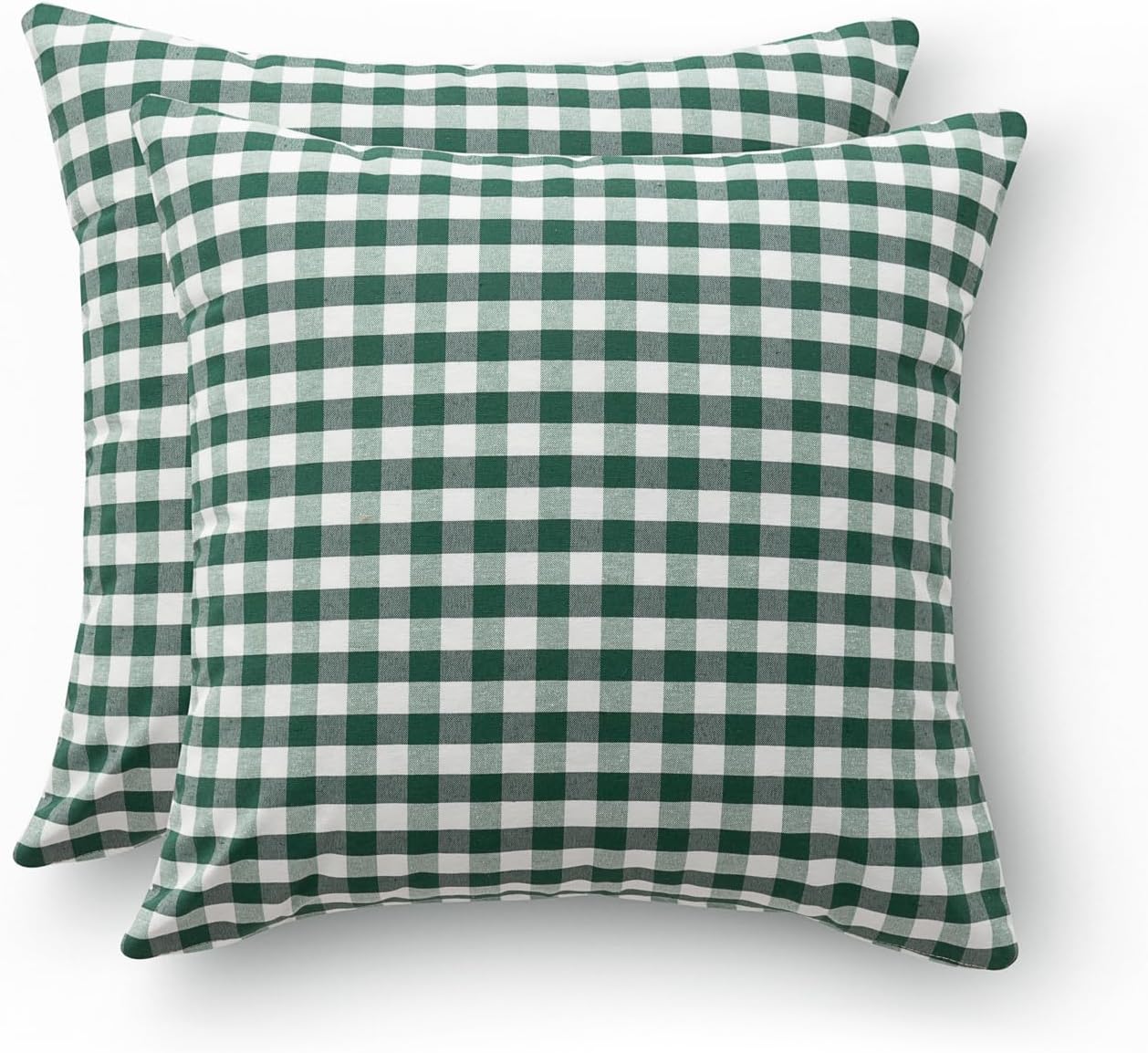 GAMUSI Gichy Plaid 45x45cm Cushion Covers Set of 2