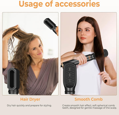 UKLISS 6-in-1 Airstyler Multi-Hair Styler – Fast Dry, Curl, Volume