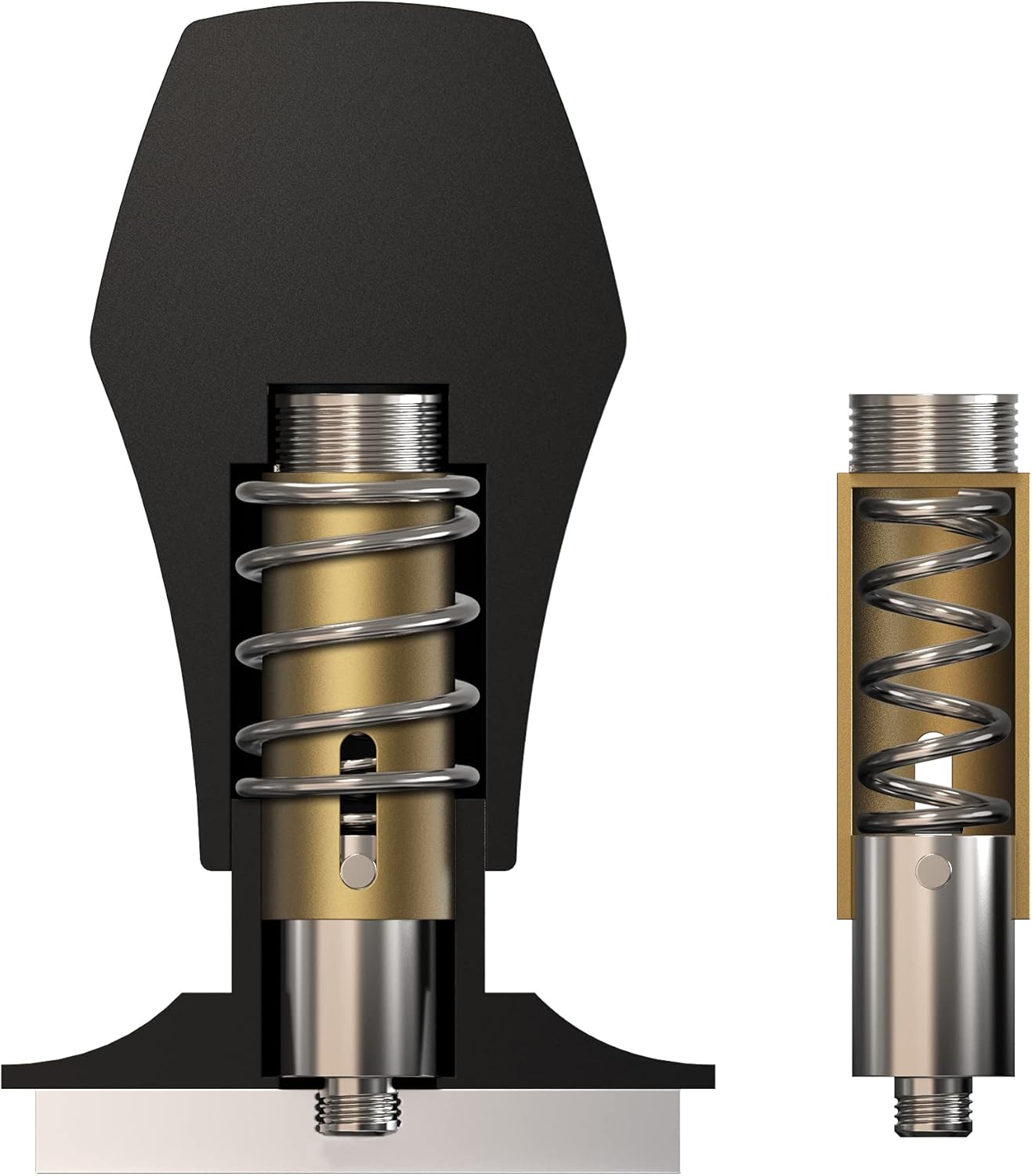 Normcore 58.5mm Spring-Loaded Espresso Tamper with Adjustable Pressure