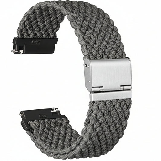 Ayadoo Unisex Nylon Braided Quick Release Watch Band