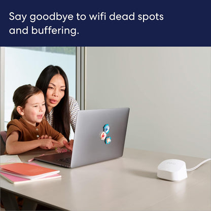 eero 6+ Mesh WiFi System – 3‑Pack Gigabit Speed, 4,500 sq ft Coverage