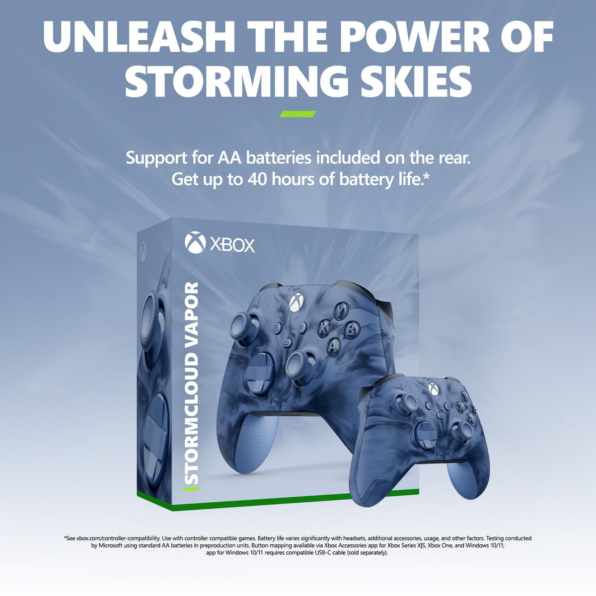 Xbox Wireless Controller Stormcloud Vapor Special Edition