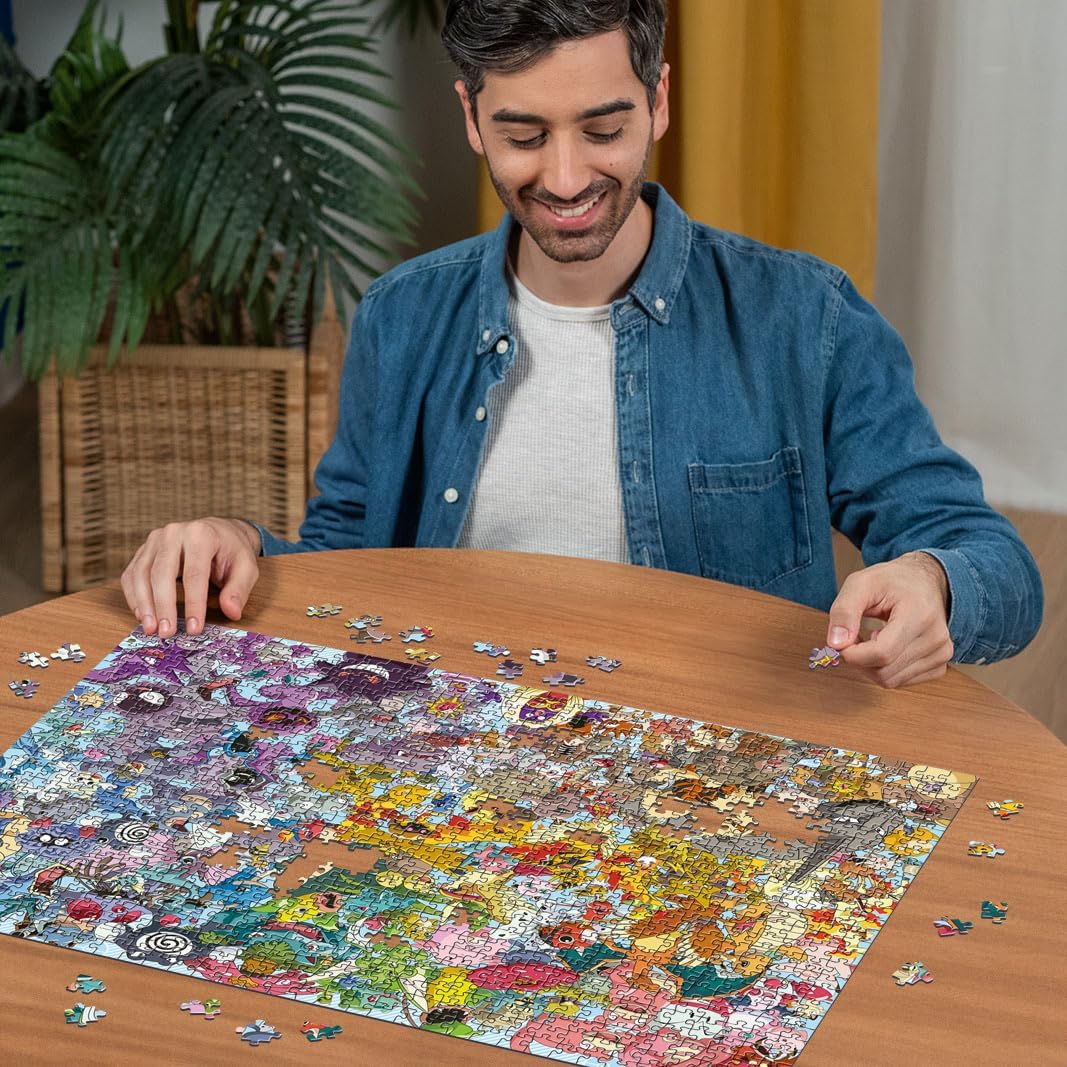 Ravensburger Pokémon Challenge 1000-Piece Puzzle for Adults and Children