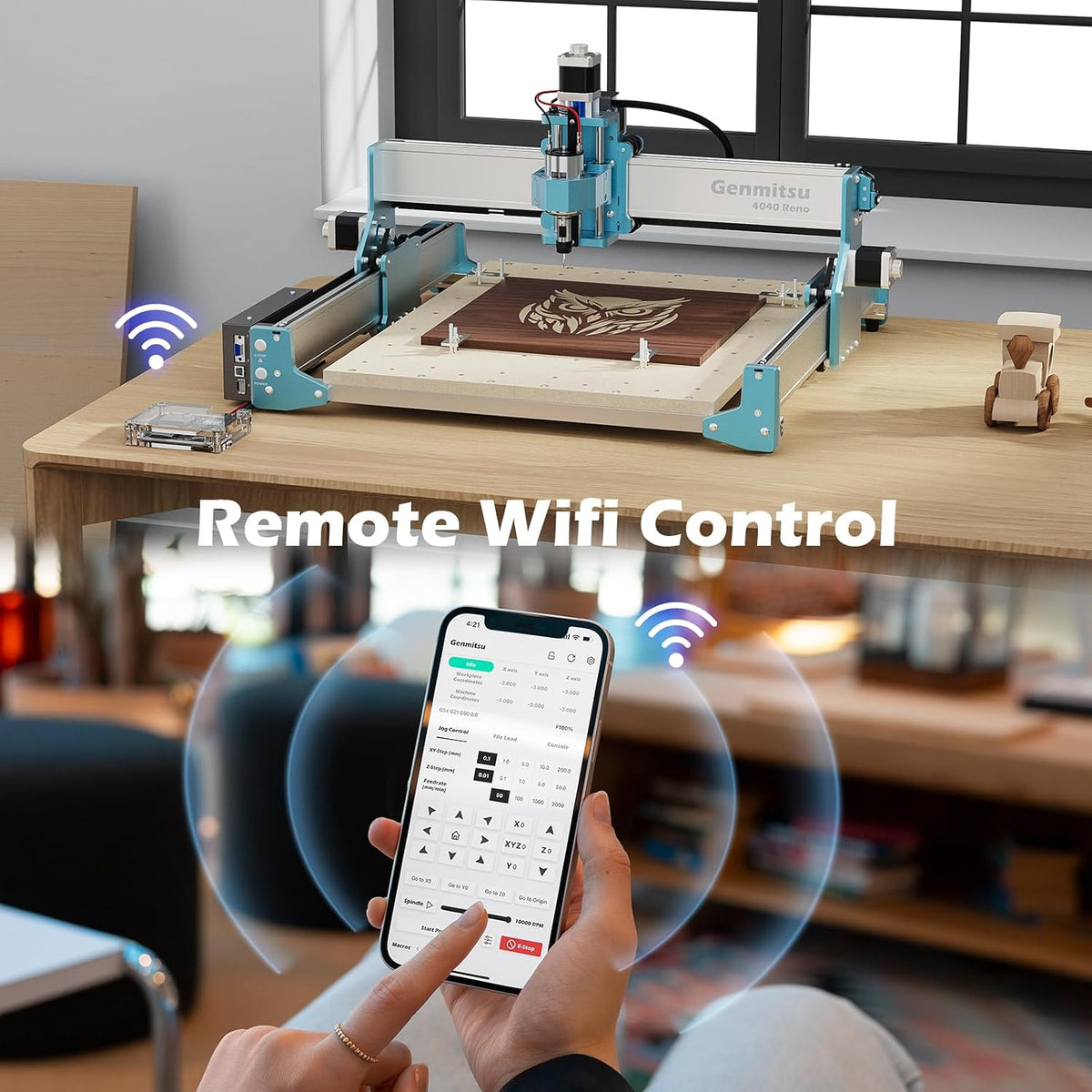 Genmitsu UART Wireless Wi-Fi Module CNC Controller