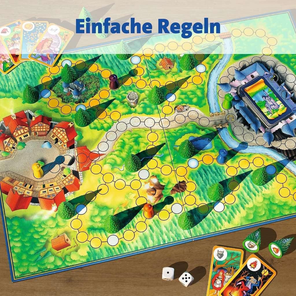 Ravensburger Sagaland Fairy Tale Memory Board Game for Families