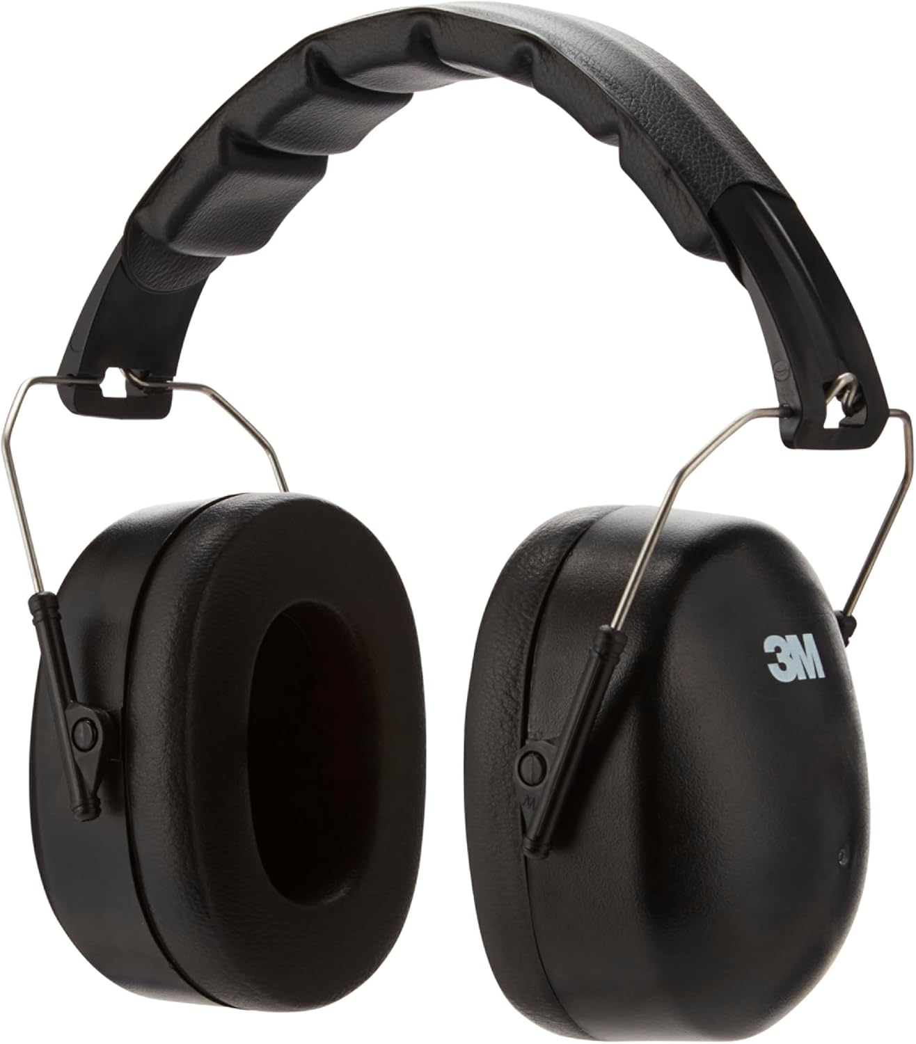 3M Foldable Earmuffs with Soft Padding, 30dB Noise Reduction, Black