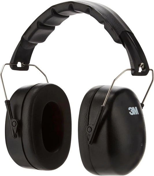 3M Foldable Earmuffs with Soft Padding, 30dB Noise Reduction, Black - Gomix Brands Outlet