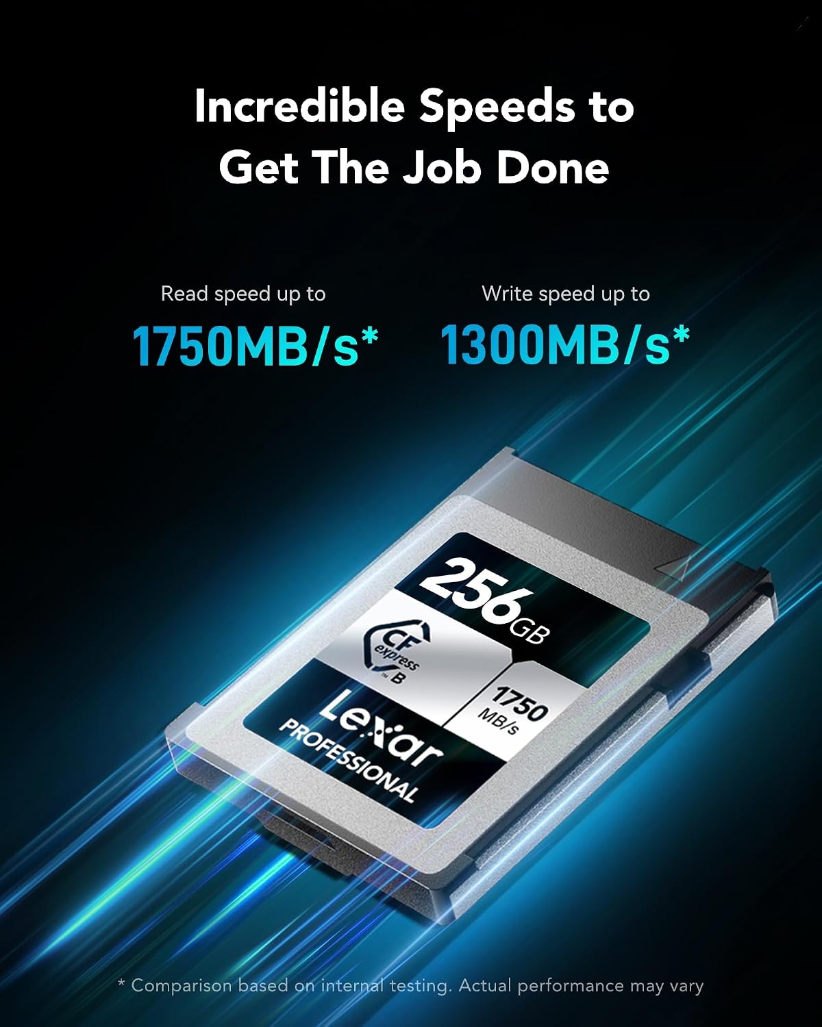 Lexar LCXEXSL256G-RNENG CFexpress Type B Card