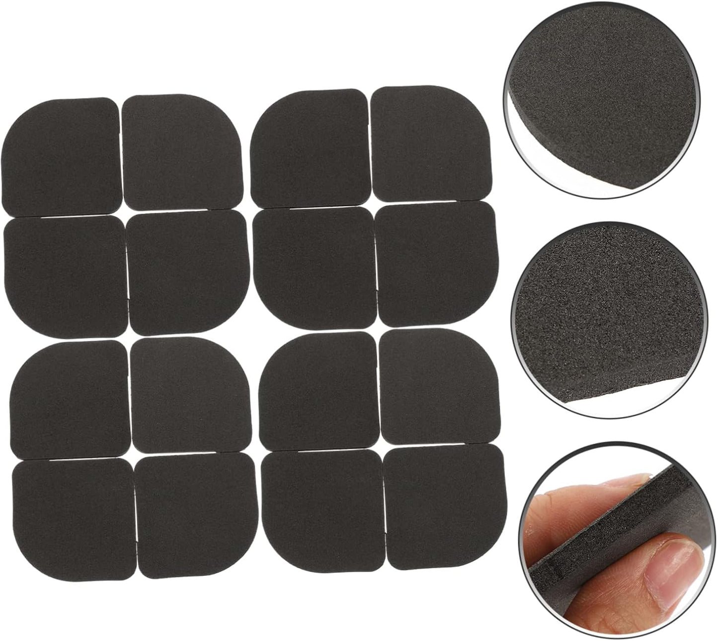 16pcs Washing Machine Anti Vibration Pads and Appliance Foot Pads Set, Non-Slip Furniture Stabilizer for Washer and Refrigerator, Noise Reduction Feet Cushions for Home Use
