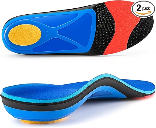 DACAT Orthopedic Arch Support Insoles for Plantar Fasciitis Blue