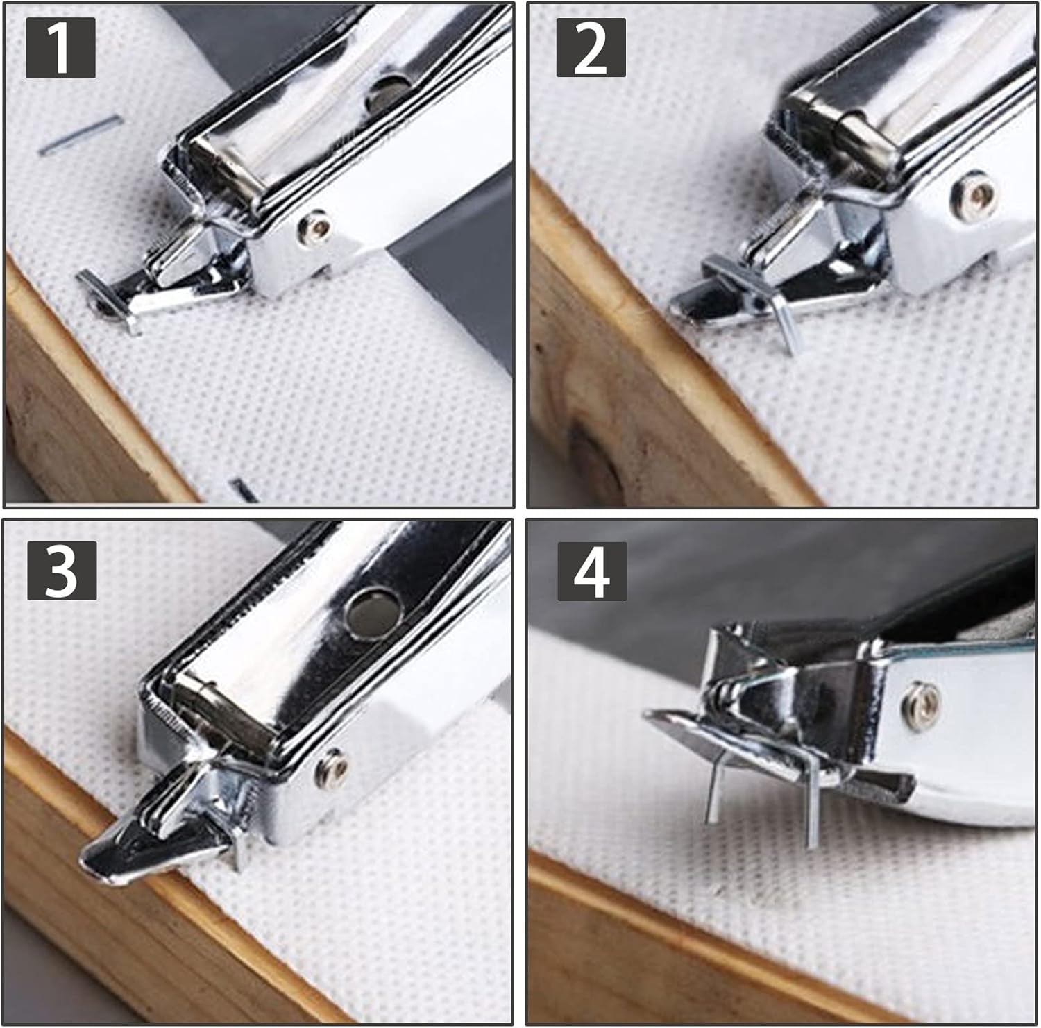 Heavy Duty Yellow Staple Remover with Rubber Grip