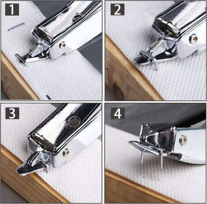 Heavy Duty Yellow Staple Remover with Rubber Grip