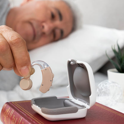 InnovaGoods Retro Compact Earphone Amplifier with Adjustable Volume