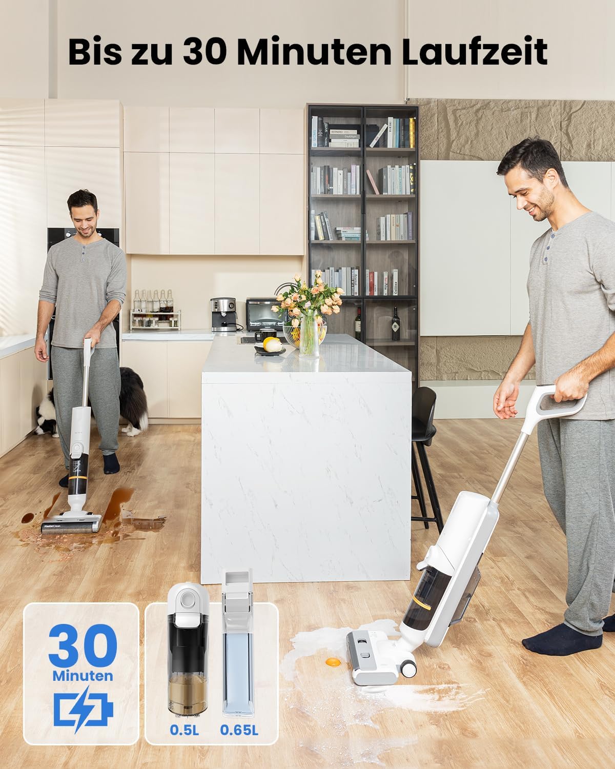 Proscenic F10 Pro Wet Dry Vacuum Cleaner White