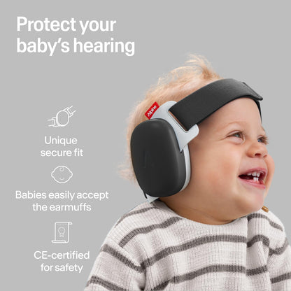 Alpine Muffy Baby Adjustable Earmuffs with 24dB Noise Reduction