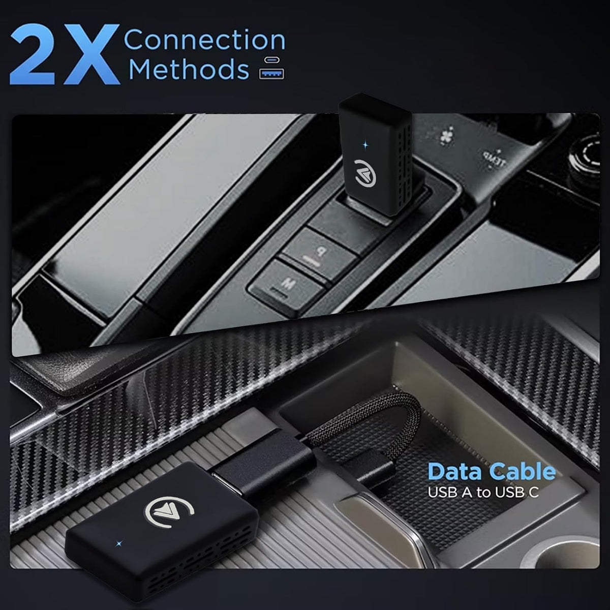 Embui 2-in-1 Wireless CarPlay and Android Auto Adapter AYLBAUI263