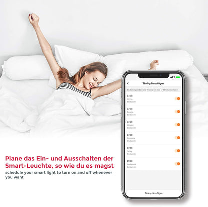 B.K.Licht LED GU10 Wi-Fi Smart Bulb 5.5 W 350 lm 2700 K Warm White Dimmable App Voice Control