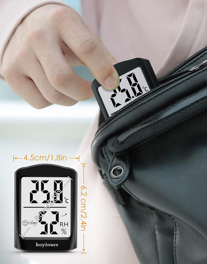 Hoyiours HP01 Digital Hygrometer Thermometer Indoor Room Monitor - 3Pack