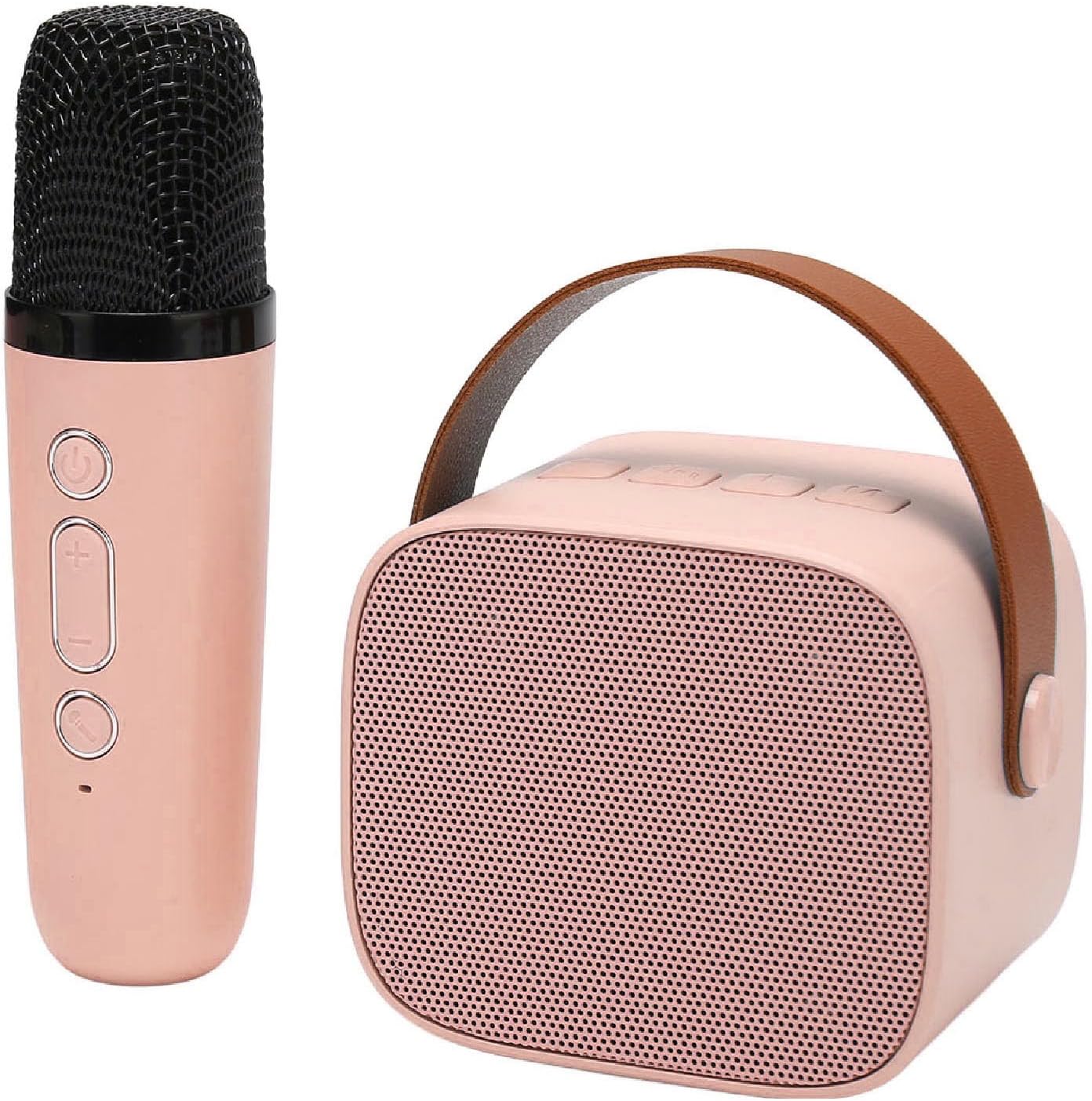 Mini Portable Karaoke Machine with Bluetooth Speaker and Mic