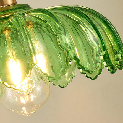 Theopractick Industrial Glass Pendant Ceiling Light E27