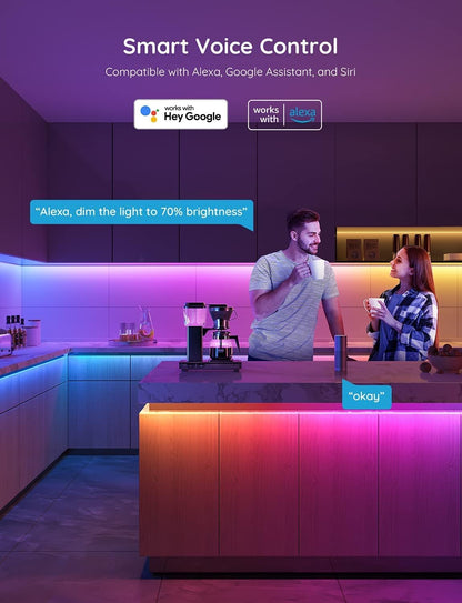 Govee H618C RGBIC Smart WiFi LED Strip Lights