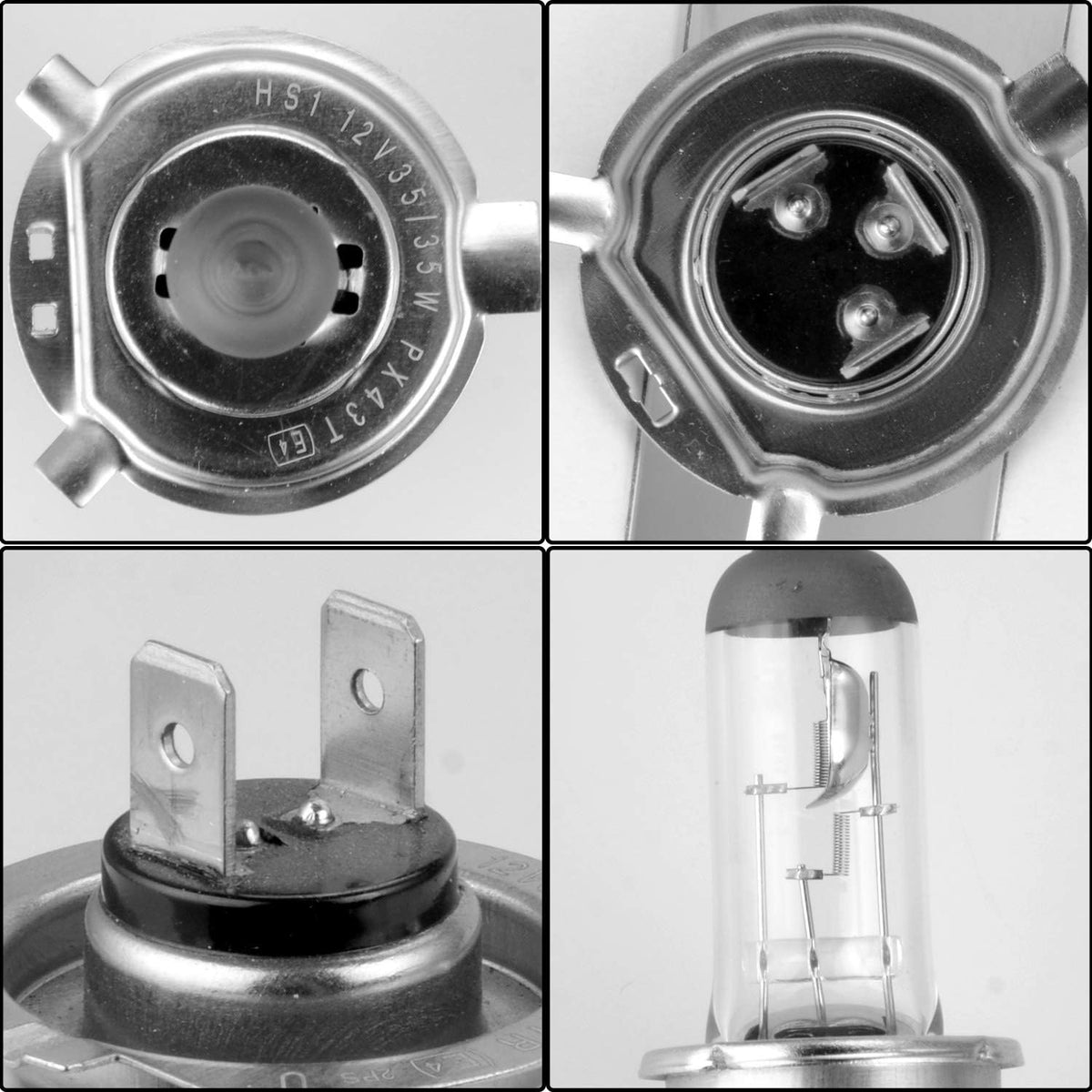 WinPower HS1 PX43T Halogen Headlight Bulb 12V 35W 4300K