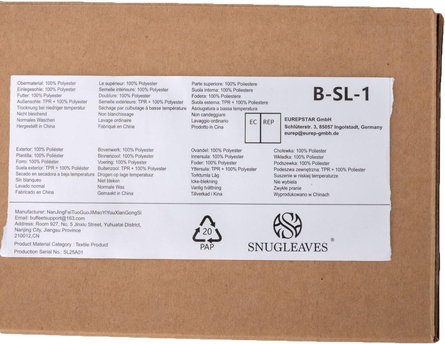 Snug Leaves Men's Fuzzy Wool Felt Memory Foam Slippers with Non-Slip Sole