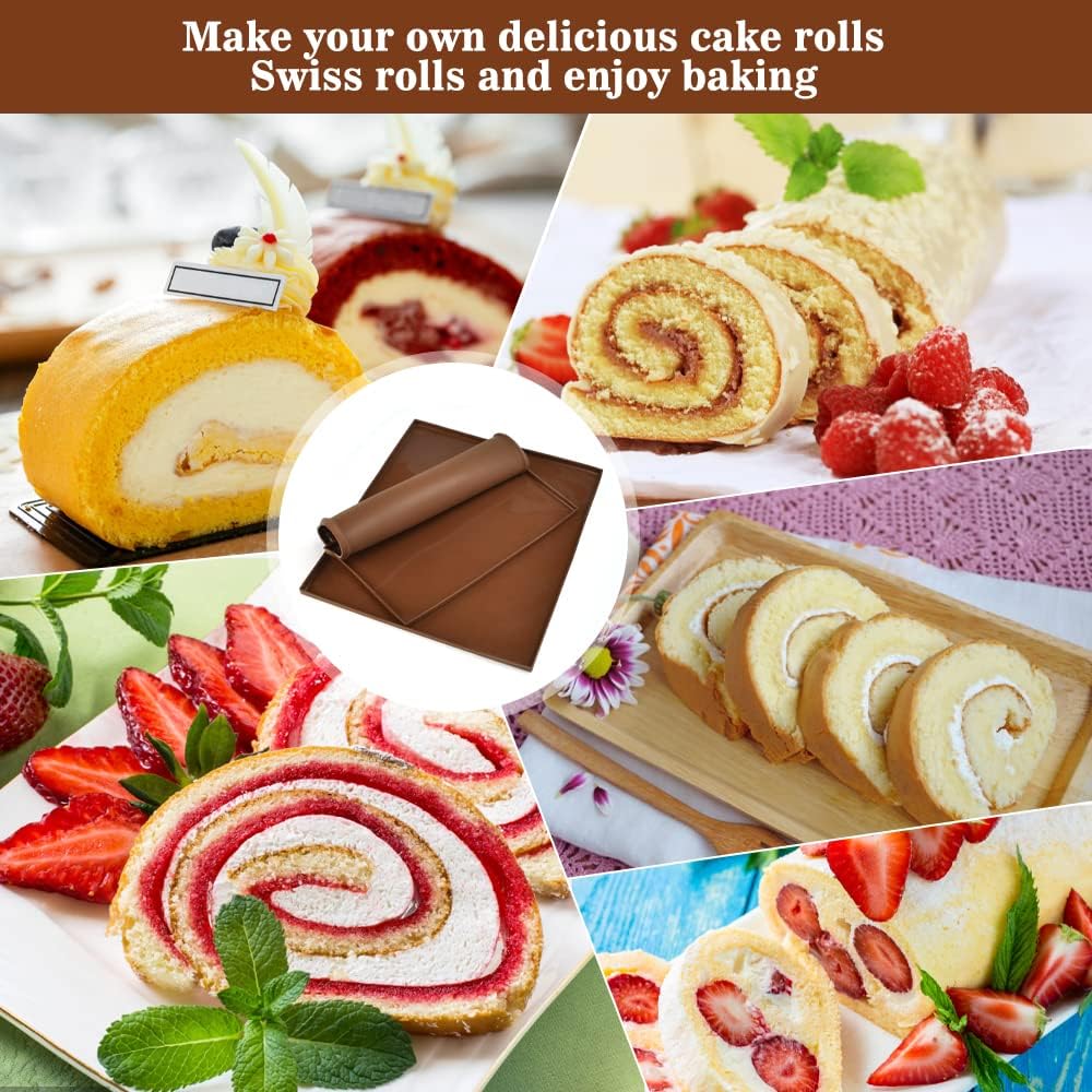 UTRUGAN Silicone Baking Mats 30.5 x 25.8 cm Brown