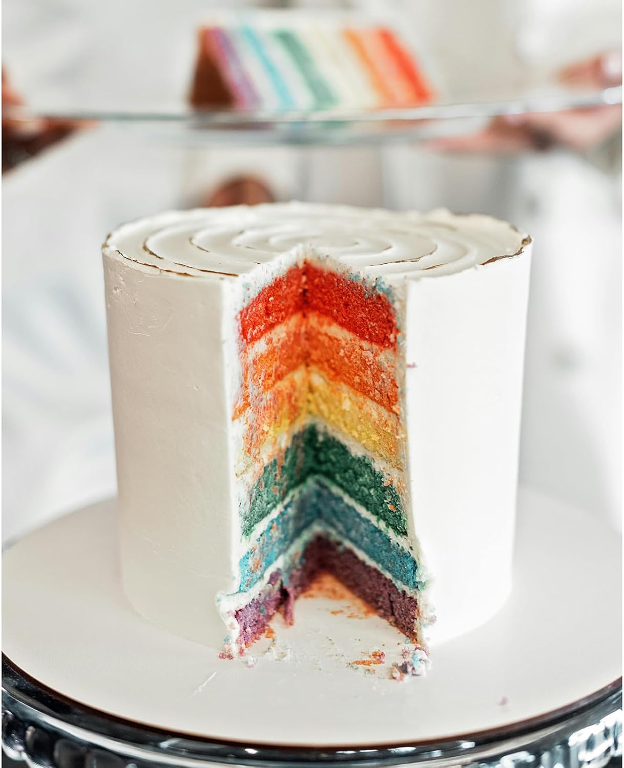 Iwinna Adjustable Extra-High Stainless Steel Cake Ring 15-30cm