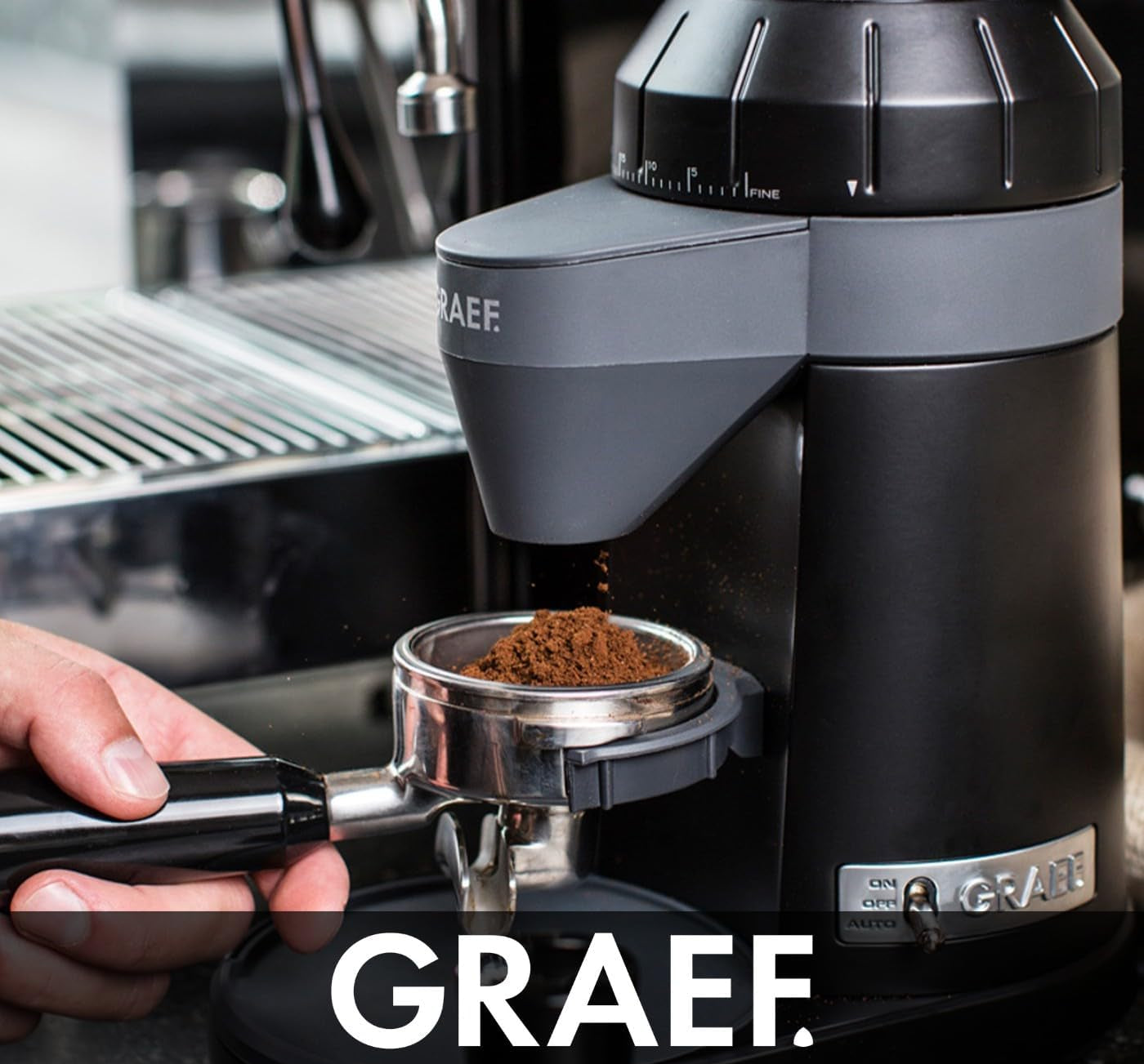 Graef CM802 Professional Conical Coffee Grinder with 40 Settings