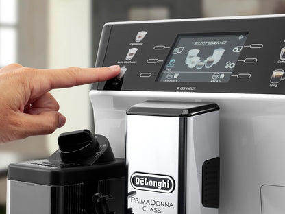 De'Longhi PrimaDonna Class ECAM 550.65.W Bean-to-Cup Coffee Machine White