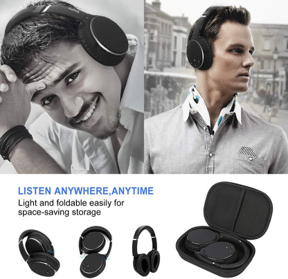 Srhythm NC25 Ultra-Light Over-Ear ANC Bluetooth Headphones with 50h Battery