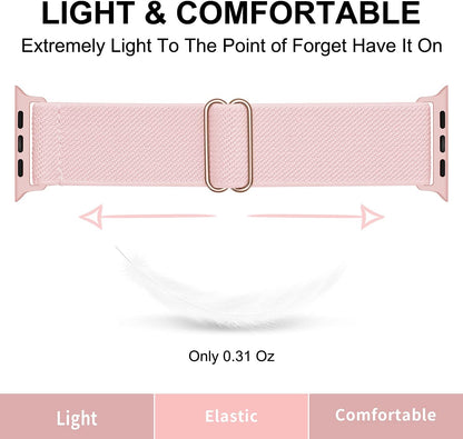 OXWALLEN Stretch Solo Loop Band for Apple Watch